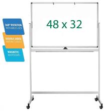 Rolling Stand Portable White Board Classroom Presentations