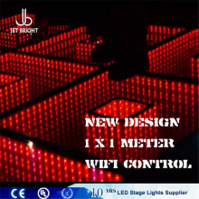 3d illusion led 3d mirror floor