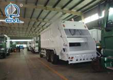 HOWO 4x2 Compactor Garbage Truck