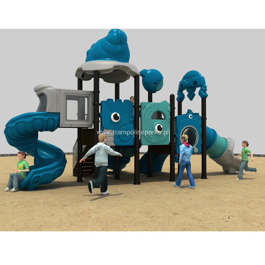 Outdoor Recreational Playground Play Structure