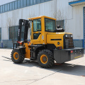 Chinese cheap front loader rough terrain forklift truck