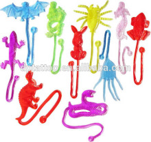 plastic sticky animal 10 assort plastic toy