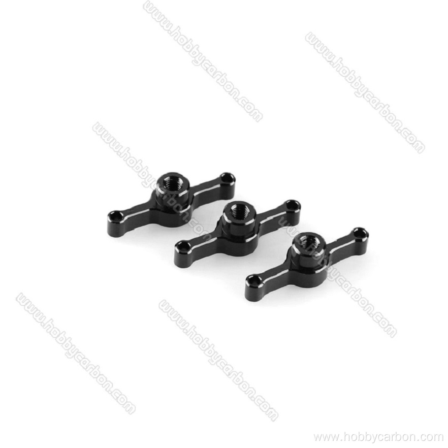 M4 black anodized aluminum thumbscrews