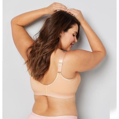 Op voorraad plus size beugelloze bh met volledige cup