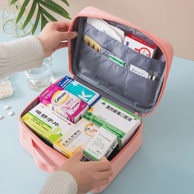 Manufacturers Wholesale Business Travel Home Portable Medical Bag Portable Small First Aid Kit Storage Medical Emergency Bags