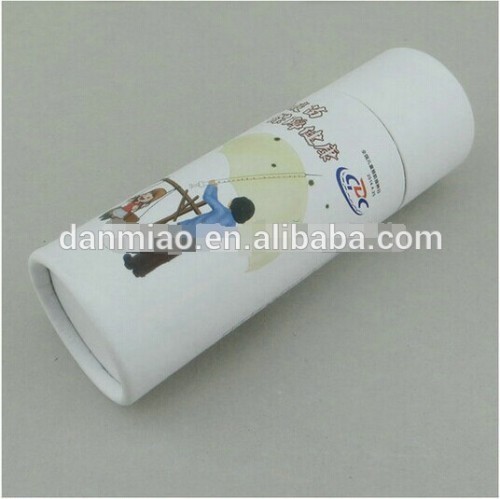 White paper packaging tube for essential oil