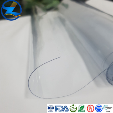 0.1-2mm super clear soft pvc sheet