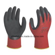 Breathable Work Glove of Sandy Latex Coating (LRS3012)