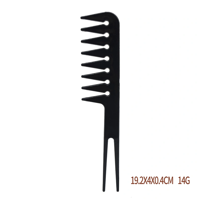 Wholesale 10 Pieces Salon and Home Use Plastic Barber Hair Styling Comb Sets