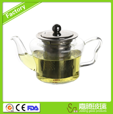 borosilicate glass teapot / glass tea pot teaware / heat resistant
