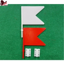 Red and White Horse Show Jumps Accessories - ABS Plastic Equestrian Products