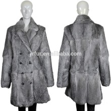 YR201 European Design Rabbit Fur Coat Women Winter Fur Coat
