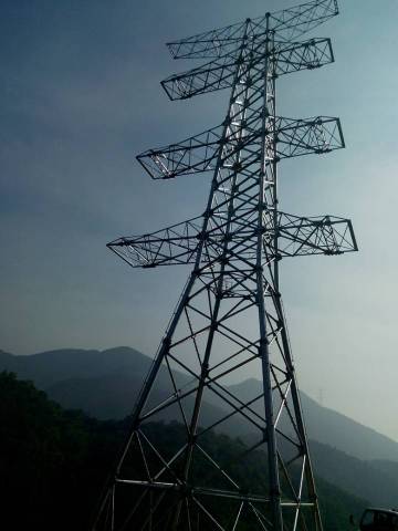 500kv Self Supporting Lattice Steel Tower