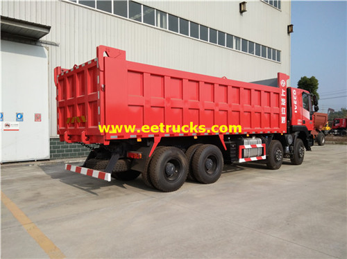 50ton 8x4 الرمال تحمل الشاحنات