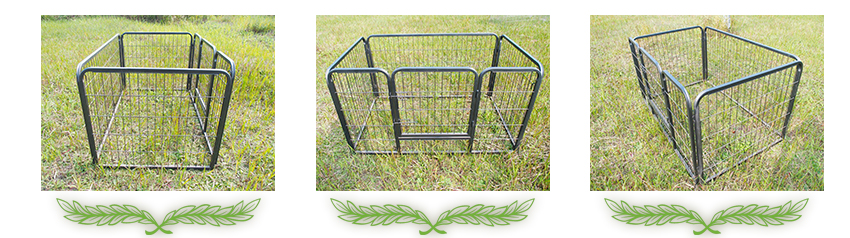 large metal dog crate