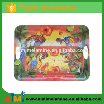 3 size melamine tray , classic melamine tray for food