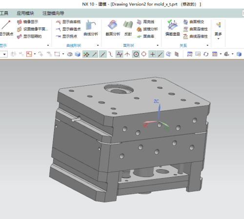 High precision die casting metal mould design