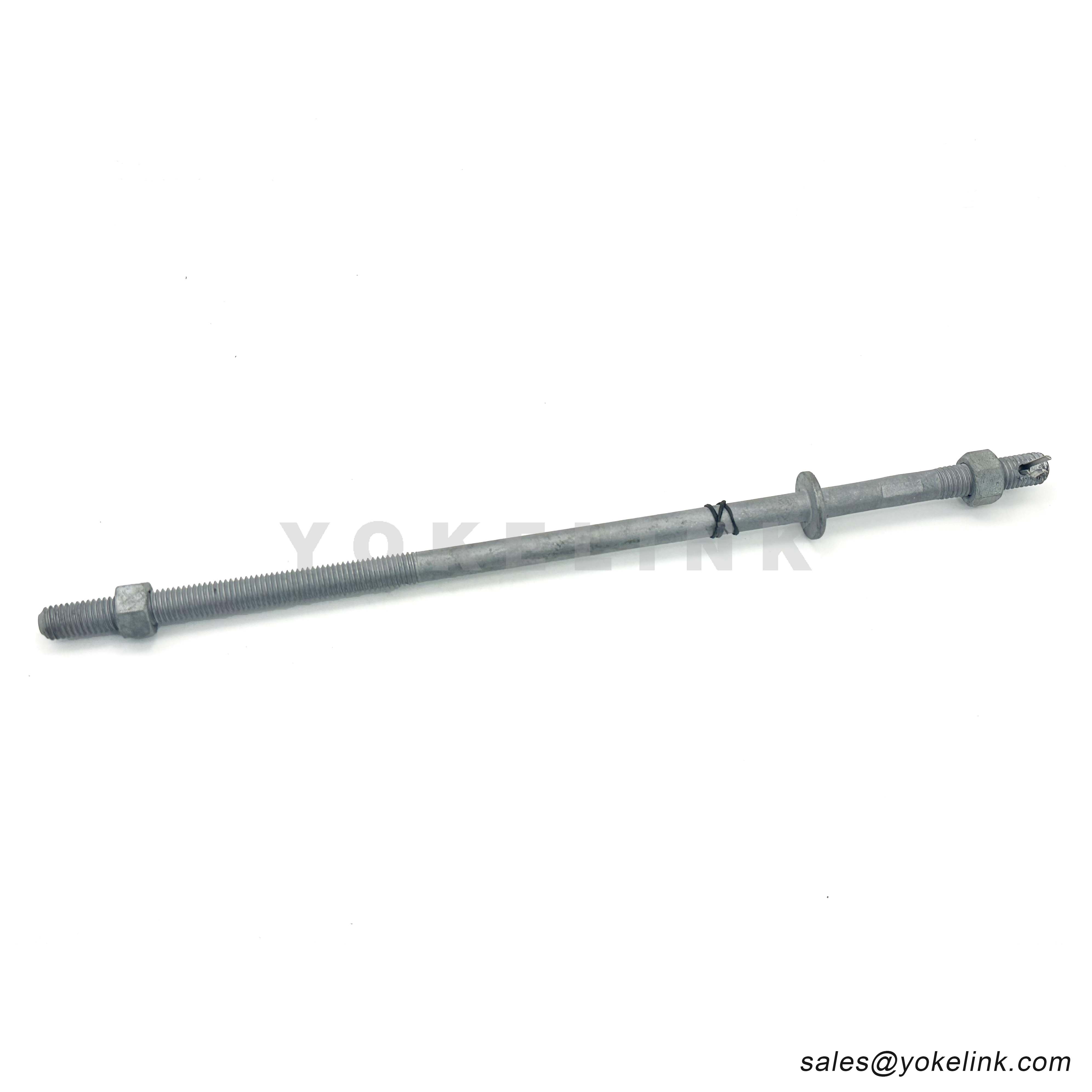 ANSI C135.31 egyszeresen felcsavart orsócsavar, 5/8" x 12"