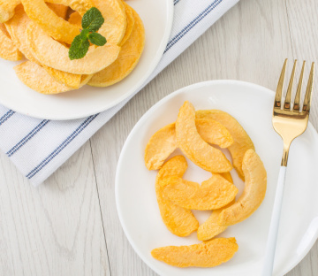Factory Supply Fd Freeze Dried Yellow Peach Slices