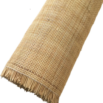 Natural Rattan Webbing Roll: Square Mesh and Cane Webbing for DIY Projects