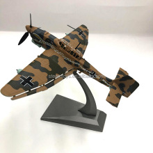 1/72 Scale German Stuka Junkers JU-87 Collectible Diecast Fighter Model: A Decorative Scaled Plane Model for Aviation Enthusiasts