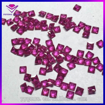 Synthetic 5# Natural Burma Ruby Gemstone Uncut Red Corundum Gemstone