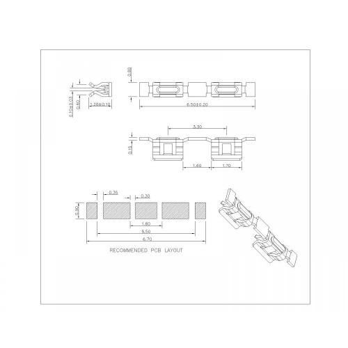 SF-065-XX-12 Spring Finger L 6.5 mm