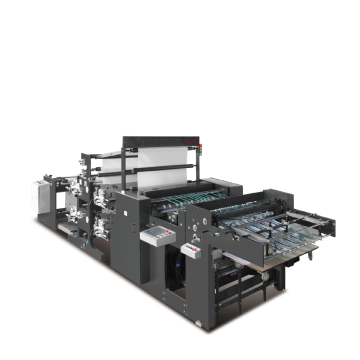 2 Color Non Woven Bag Printing Exercise Book Flexo Ruling Making Machine