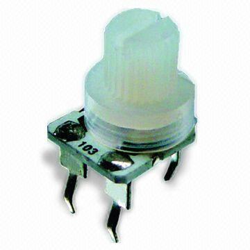 Rotary Trimmer Potentiometer with Variable Resistor