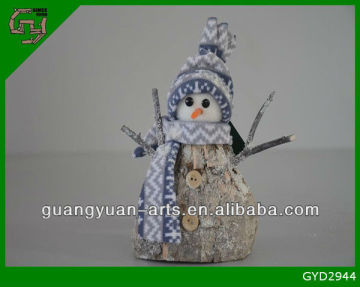 Natural Christmas Decorative Snowman