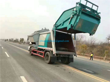 2019 new model separate collecting garbage truck