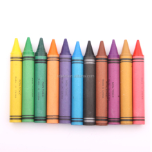 12 Color Non-Toxic Jumbo Wax Crayon Bulk Set