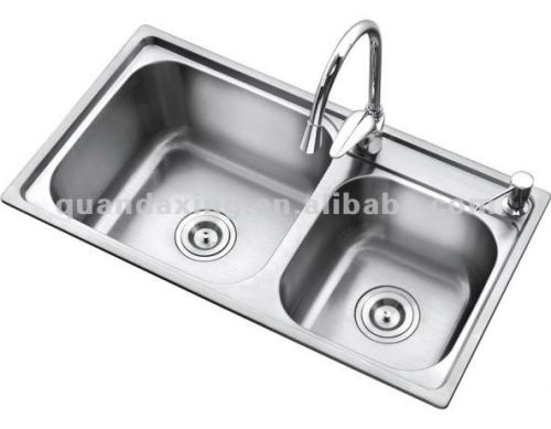 Topmount Stainless Steel Sinks for Granite Countertop