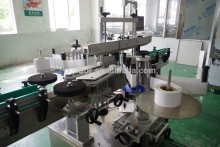 automatic jam bottle front and back label stick machine