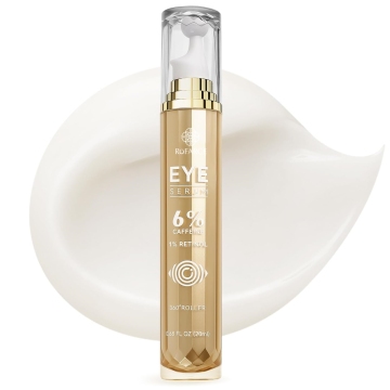 Private Label Wholesale Retinol Caffeine Eye Serum for Puffy Eyes & Under Eye Bags