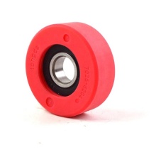 Red Step Roller Escalator Step Roller D70*W25mm Bearing 6204