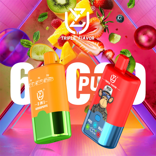 UZY 60000 Puffs Triple Flavors Vape Wholesale Germany