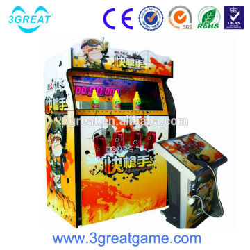 Amusement gun shooting simulator game machine