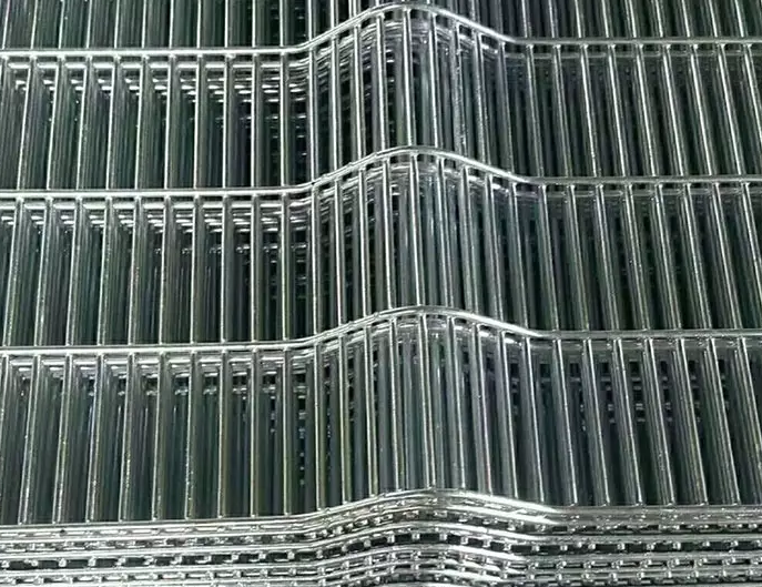 Galvanized welded wire mesh fence panel in 12 gauge  304 stainless steel welded wire mesh panel