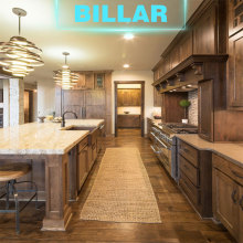 Solid wood kitchen cabinets from China