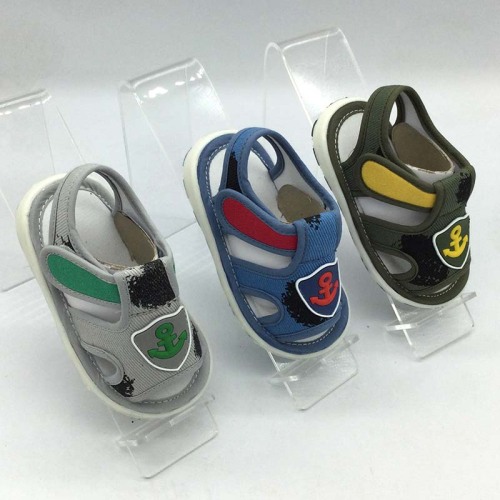 wholesale baby sandals with sound boys shoes