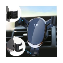 Gravity Slide-in Car Phone Holder with Universal Hook for Air Vents