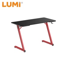 Wholesale OEM ODM Cheap Gaming Desk PC - GMD02E-1 Economy Ergonomic Computer Table with Z-Shaped Legs