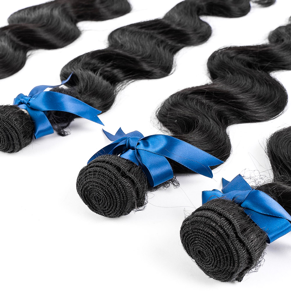 Noble gold synthetic hair beautiful natural hair color body wave wonderful Brazilian synthetic hair extension