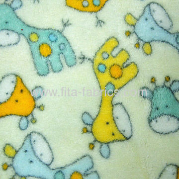 Lovely Animals Double-face Printed Coral Velvet?