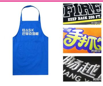 Promotional Personalized Cotton Apron With Logo