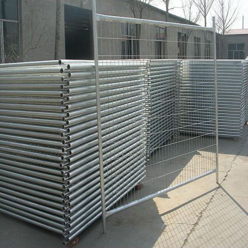 Galvanized can be customized punching stadium temporary  fence