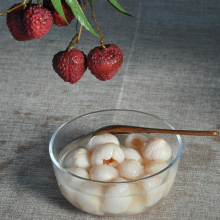 canned dice pear syrup low price