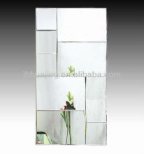 Cheap Multi-Faceted Plain Unique Decorative Wall Mirror/Wave Design Mirror/Wall Decor