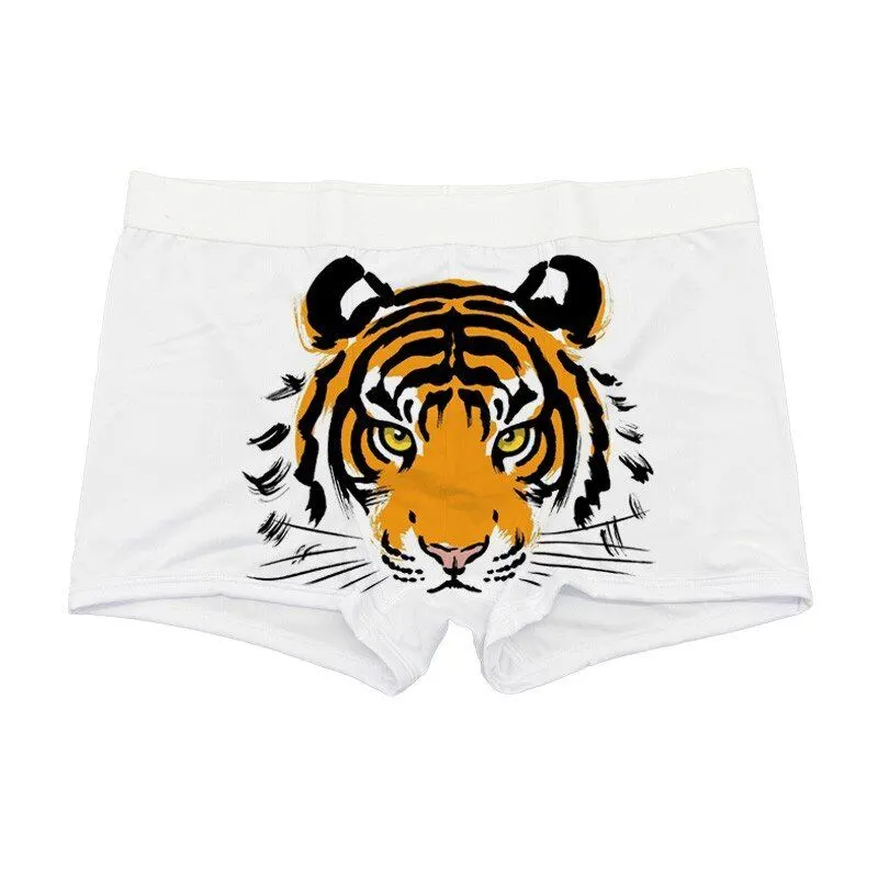 Tiger Boxer Sublimation Custom Printing Underwear for Real Man